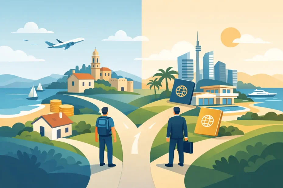 D7 Visa vs Golden Visa: Choose Your Path